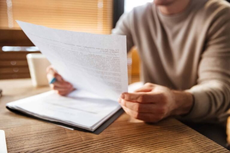 cropped photo attractive young man office working